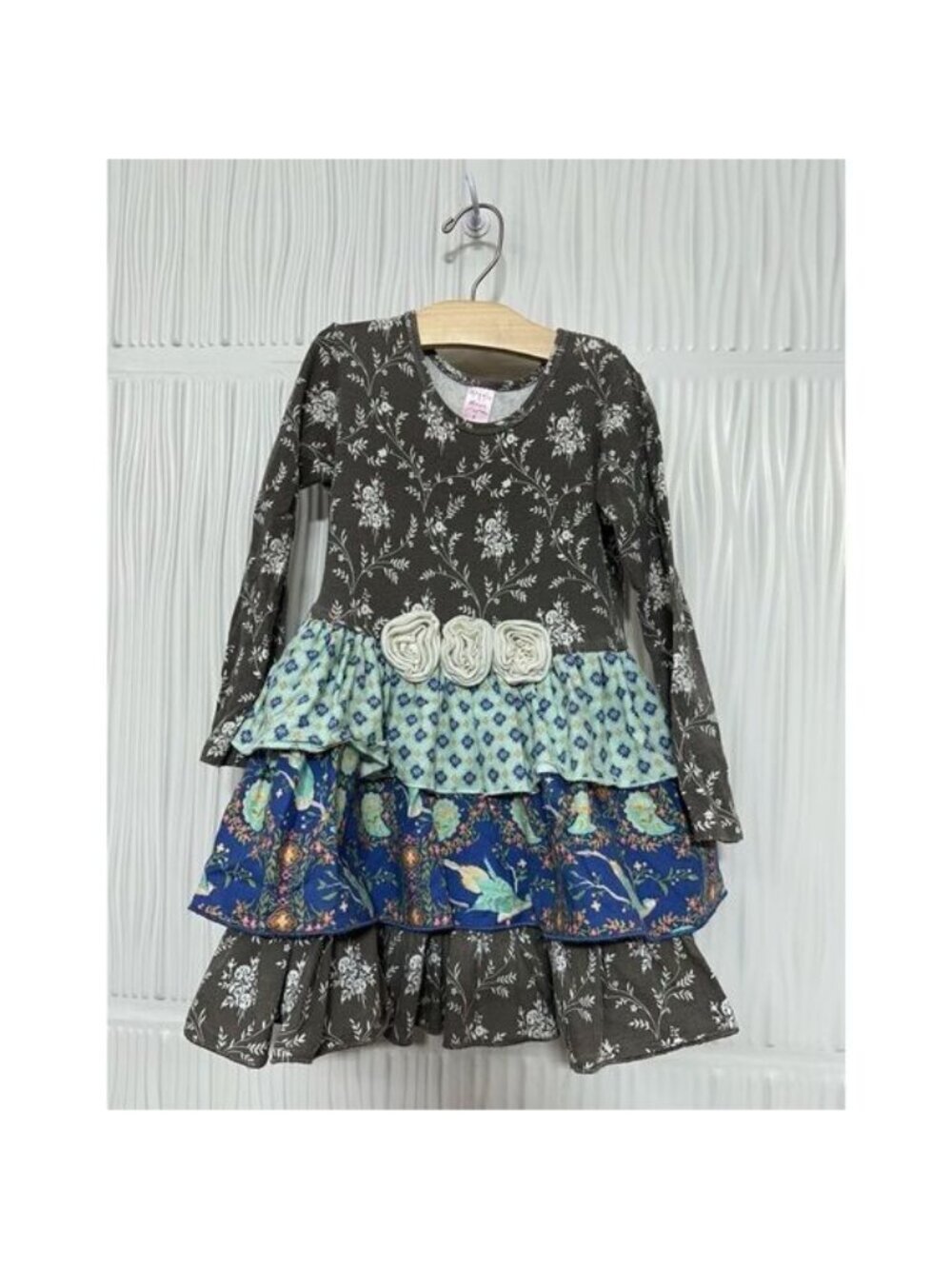 Giggle Moon Girls Cotton Tule Dress - Made in USA